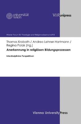 Bild von Anerkennung in religiösen Bildungsprozessen (eBook)