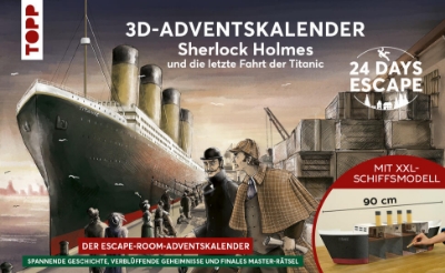 Bild von 24 DAYS ESCAPE 3D-Adventskalender - Sherlock Holmes und die letzte Fahrt der Titanic