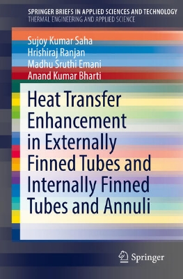 Bild von Heat Transfer Enhancement in Externally Finned Tubes and Internally Finned Tubes and Annuli (eBook)