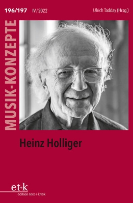 Bild von MUSIK-KONZEPTE 196-197: Heinz Holliger (eBook)