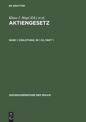 Bild von Einleitung; §§ 1-53 (eBook)