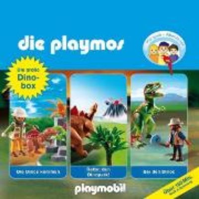 Bild von Die Playmos - Das Original Playmobil Hörspiel, Die große Dino-Box, Folgen 3, 17, 30 (Audio Download)