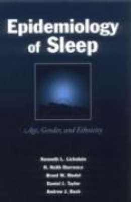 Bild von Epidemiology of Sleep (eBook)