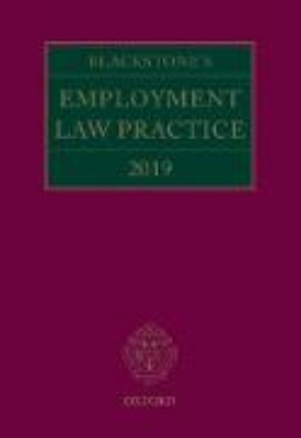 Bild von Blackstone's Employment Law Practice 2019 (eBook)