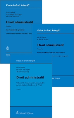 Bild von Droit administratif, Vol. I, II & III (Set)