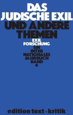 Bild zu Das jüdische Exil und andere Themen (eBook)