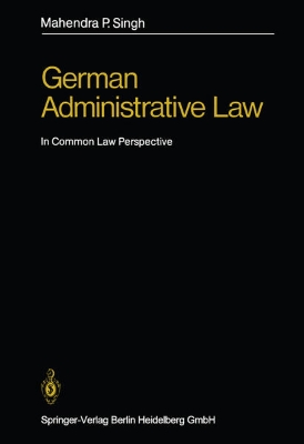 Bild von German Administrative Law (eBook)