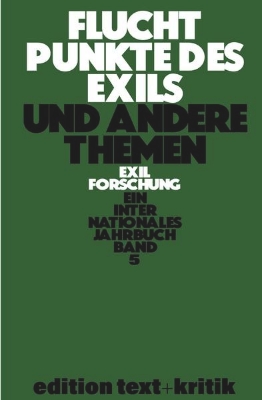 Bild von Fluchtpunkte des Exils und andere Themen (eBook)