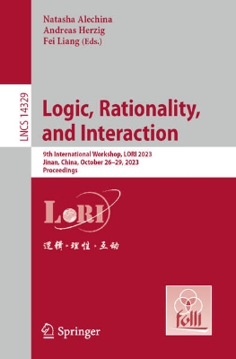 Bild von Logic, Rationality, and Interaction