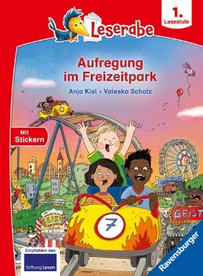 Bild von Aufregung im Freizeitpark - Lesen lernen mit dem Leseraben - Erstlesebuch - Kinderbuch ab 6 Jahren - Lesenlernen 1. Klasse Jungen und Mädchen (Leserabe 1. Klasse)