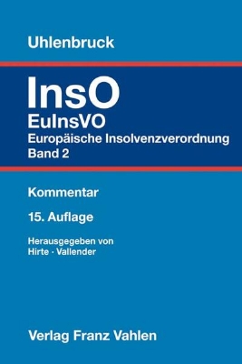 Bild von Insolvenzordnung Band 2: EuInsVO