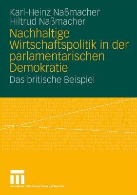 Bild von Nachhaltige Wirtschaftspolitik in der parlamentarischen Demokratie (eBook)