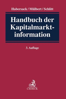 Bild von Handbuch der Kapitalmarktinformation