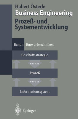 Bild zu Business Engineering. Prozeß- und Systementwicklung (eBook)