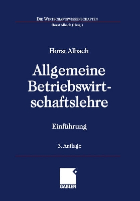 Bild von Allgemeine Betriebswirtschaftslehre (eBook)