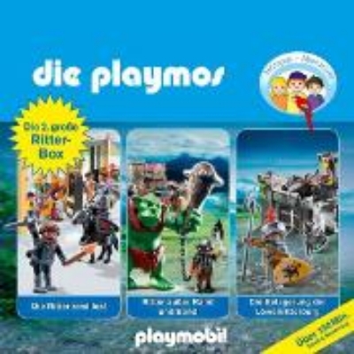 Bild zu Die Playmos - Das Original Playmobil Hörspiel, Die 2. große Ritter-Box, Folgen 24, 45, 55 (Audio Download)