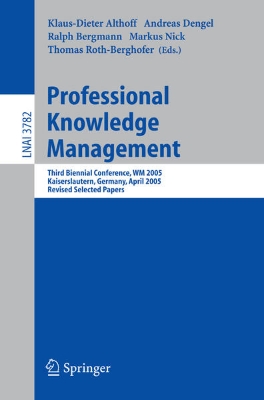 Bild von Professional Knowledge Management (eBook)