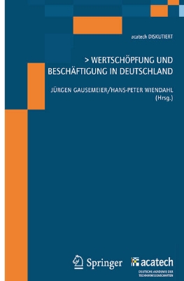 Bild zu Wertschöpfung und Beschäftigung in Deutschland (eBook)