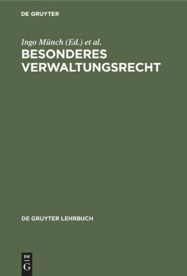 Bild von Besonderes Verwaltungsrecht (eBook)