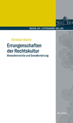 Bild von Errungenschaften der Rechtskultur (eBook)