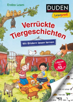 Bild von Duden Leseprofi - Mit Bildern lesen lernen: Verrückte Tiergeschichten