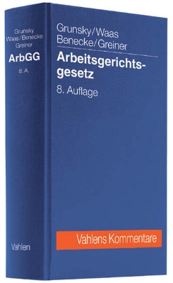 Bild von Arbeitsgerichtsgesetz