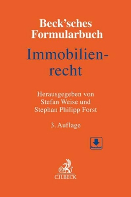 Bild von Beck'sches Formularbuch Immobilienrecht