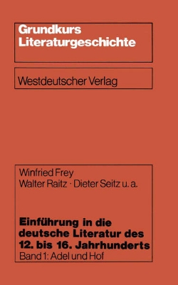 Bild von Einführung in die deutsche Literatur des 12. bis 16. Jahrhunderts (eBook)