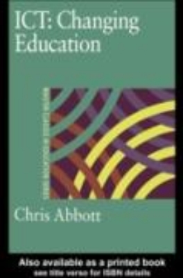 Bild von ICT: Changing Education (eBook)