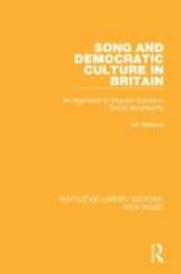 Bild von Song and Democratic Culture in Britain (eBook)