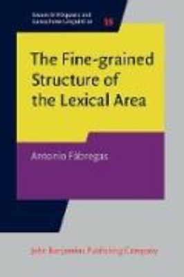 Bild von Fine-grained Structure of the Lexical Area (eBook)