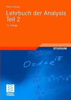 Bild von Lehrbuch der Analysis. Teil 2