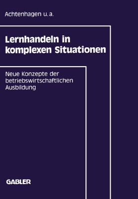 Bild von Lernhandeln in komplexen Situationen (eBook)