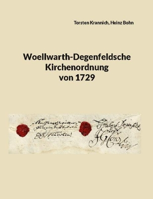 Bild von Woellwarth-Degenfeldsche Kirchenordnung von 1729