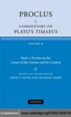 Bild von Proclus: Commentary on Plato's Timaeus: Volume 2, Book 2: Proclus on the Causes of the Cosmos and its Creation (eBook)