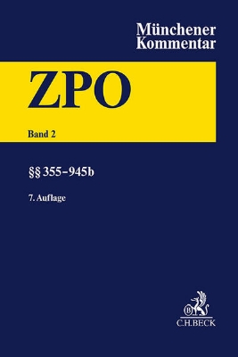 Bild zu Münchener Kommentar zur Zivilprozessordnung Bd. 2: §§ 355-945b