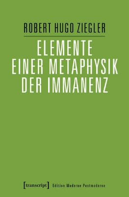 Bild von Elemente einer Metaphysik der Immanenz (eBook)