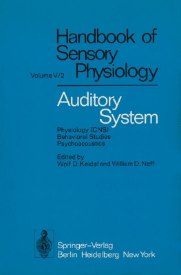 Bild von Auditory System (eBook)