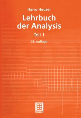 Bild von Lehrbuch der Analysis (eBook)