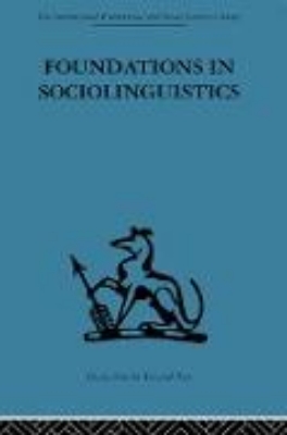 Bild von Foundations in Sociolinguistics (eBook)