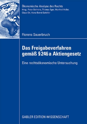 Bild von Das Freigabeverfahren gemäß § 246a Aktiengesetz (eBook)