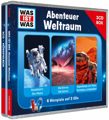 Bild von WAS IST WAS 3-CD-Hörspielbox Abenteuer Weltraum