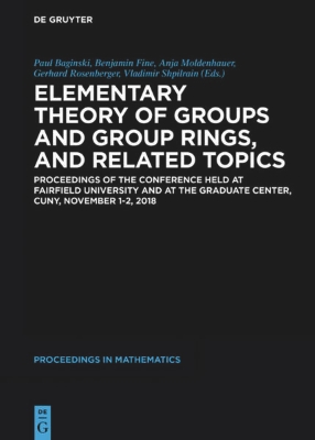 Bild von Elementary Theory of Groups and Group Rings, and Related Topics