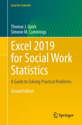 Bild von Excel 2019 for Social Work Statistics (eBook)