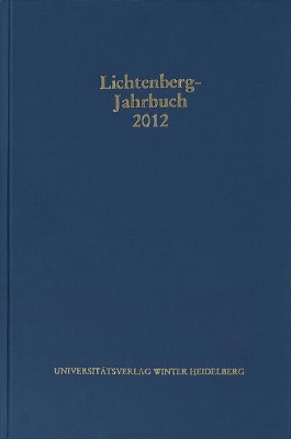 Bild von Lichtenberg-Jahrbuch 2012