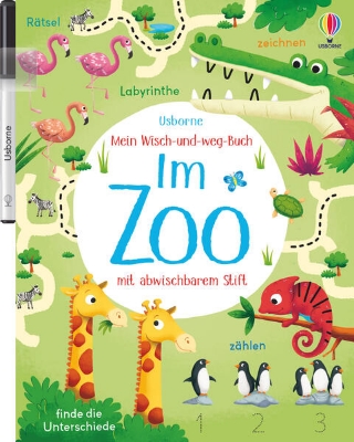 Bild von Mein Wisch-und-weg-Buch: Im Zoo