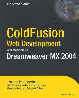 Bild von ColdFusion Web Development with Macromedia Dreamweaver MX 2004 (eBook)