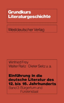 Bild zu Einführung in die deutsche Literatur des 12. bis 16. Jahrhunderts (eBook)