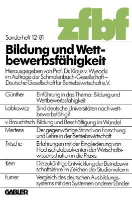 Bild von Bildung und Wettbewerbsfähigkeit