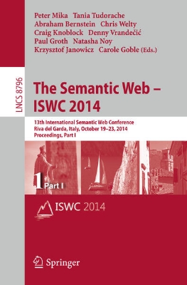 Bild von The Semantic Web - ISWC 2014 (eBook)